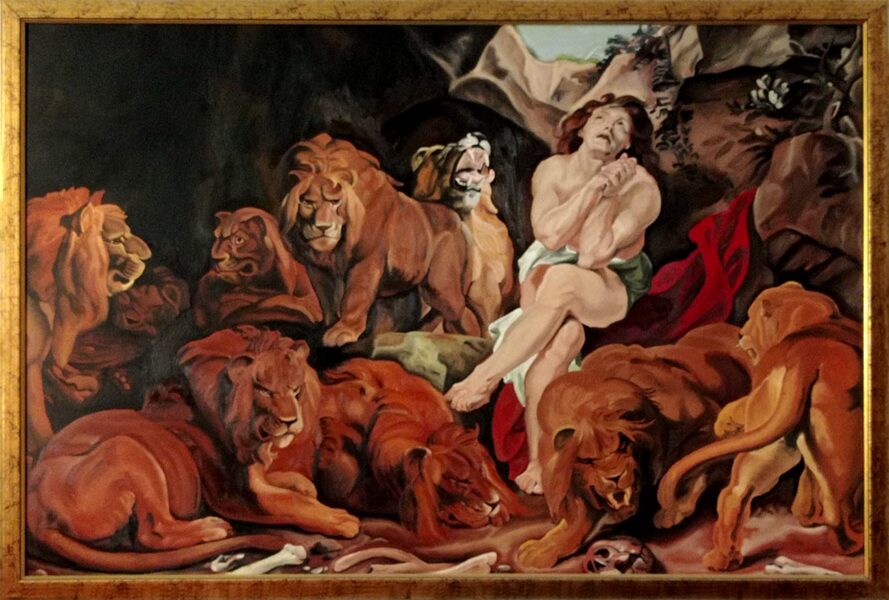 Daniel in the lions’ den
