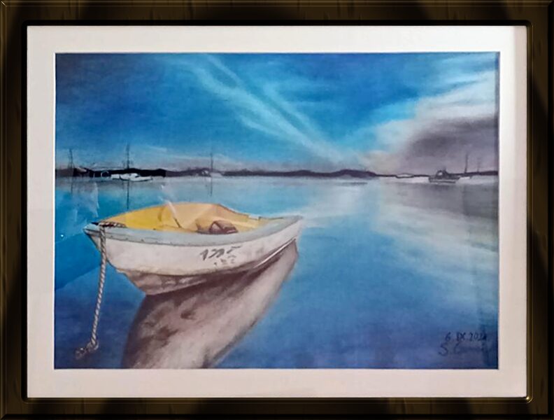 Boat at twilight 3
